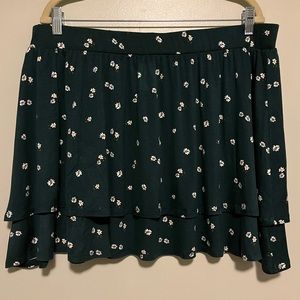 Arizona Jean Co. NWT Tiered Floral Skirt